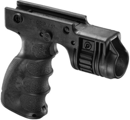 FAB Defense Tactical Grip & 1in. Flashlight Adapter w/ Activation Trigger