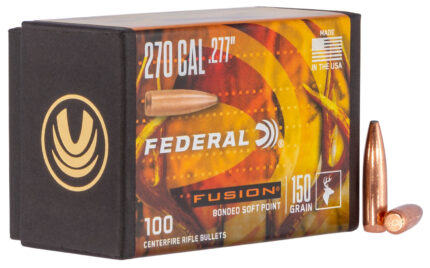 Federal Fusion Component Bullet .277 150 Grain Soft Point Rifle Bullet