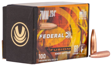 Federal Fusion Component Bullet .284 160 Grain Soft Point Rifle Bullet