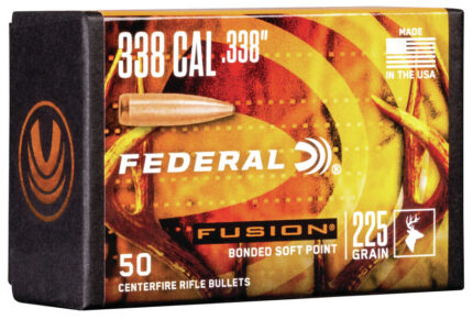 Federal Fusion Component Bullet .338 225 Grain Soft Point Rifle Bullet
