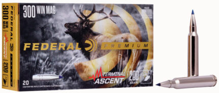 Federal Premium 300 PRC 210 Grain Terminal Ascent Rifle Ammunition