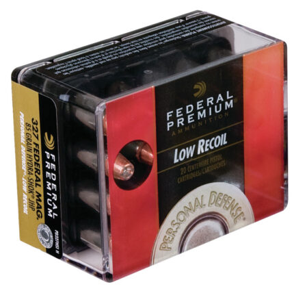 Federal Premium 327 Federal Magnum 85 Grain Hydra-Shok Jacketed Hollow Point Pistol Ammunition