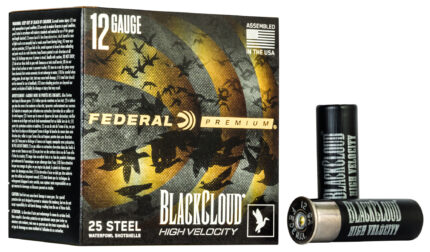 Federal Premium Black Cloud 12 Gauge 1 1/8 oz Black Cloud FS Steel High Velocity Shotgun Ammunition