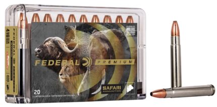Federal Premium CAPE-SHOK .416 Magnum 400 Grain Swift A-Frame Centerfire Rifle Ammunition
