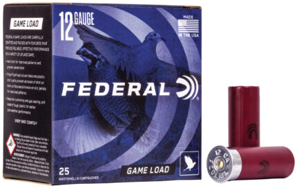 Federal Premium Game Shok 12 Gauge 1 oz Game Load Upland Shotgun Ammunition