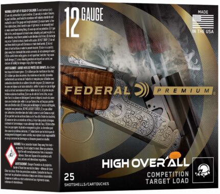 Federal Premium High Over All 12 Gauge 1oz 2 3/4in 1290 FPS Shotgun Ammunition