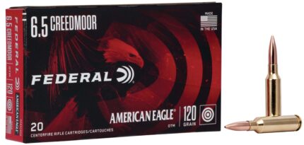 Federal Premium OPEN TIP MATCH (OTM) 6.5 Creedmoor 120 Grain Open Tip Match Centerfire Rifle Ammunition