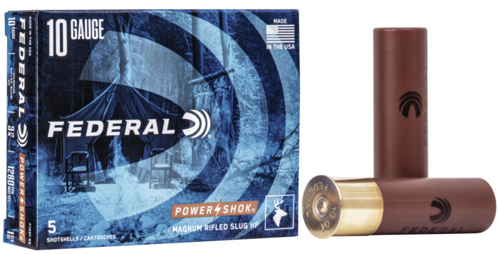 Federal Premium Power Shok 10 Gauge 1 3/4 oz Power Shok Rifled Slug Shotgun Ammunition