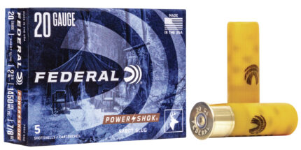 Federal Premium Power Shok 20 Gauge 7/8 oz Power Shok Sabot Slug Shotgun Ammunition