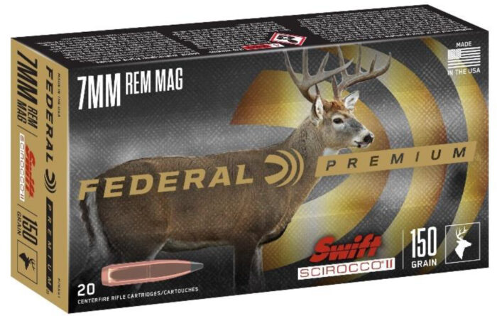 Federal Premium Swift Scirocco II 308 Win 165 Grain Swift Scirocco Polymer Tip Centerfire Rifle Ammunition