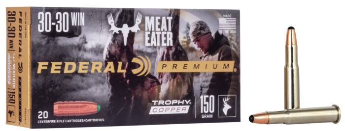 Federal Premium VITAL-SHOK .30-30 Winchester 150 Grain Trophy Copper Centerfire Rifle Ammunition