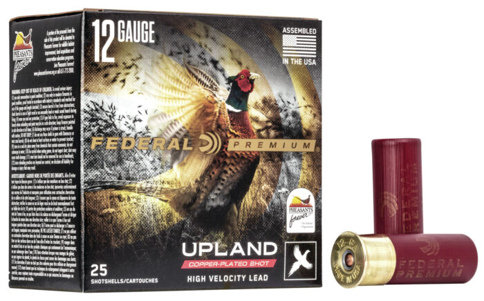 Federal Premium Wing Shok 12 Gauge 1 1/4 oz Upland Pheasants Forever High Velocity Shotgun Ammunition