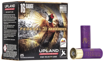 Federal Premium Wing Shok 16 Gauge 1 1/8 oz Upland Pheasants Forever High Velocity Shotgun Ammunition