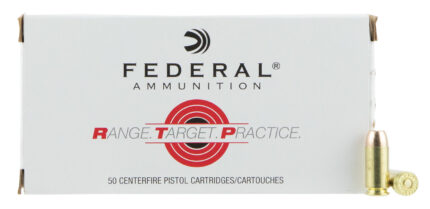 Federal RTP40180 Range And Target 40 Smith & Wesson 180 GR Full Metal Jacket