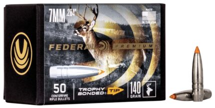 Federal Trophy Bonded Tip Component Bullet .284 140 Grain Rifle Bullet
