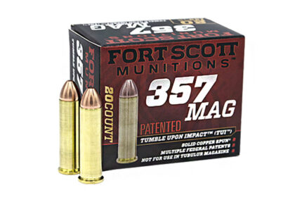 Fort Scott Munitions 357 MAGNUM 125 Grain Centerfire Pistol Ammunition