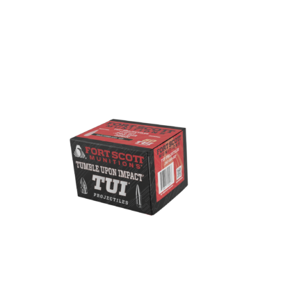 Fort Scott Munitions Multi-Cannelure Projectile Rifle Bullets, .243 Caliber, 80 gr, CNC Machined Copper