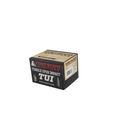 Fort Scott Munitions Projectile Rifle Bullets, .224 Caliber, 62 gr, CNC Machined Brass