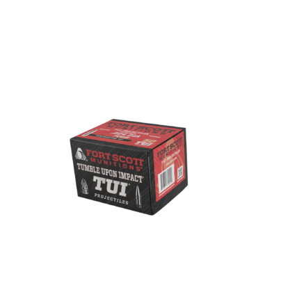Fort Scott Munitions Projectile Rifle Bullets, .225 Caliber, 70 gr, CNC Machined Copper