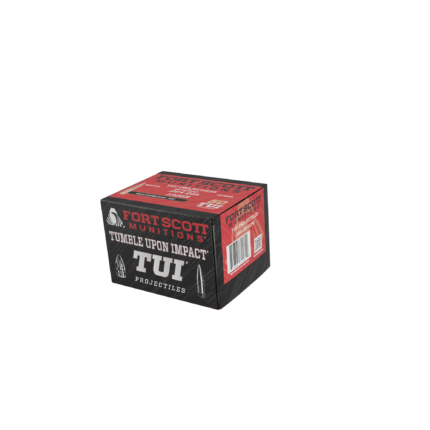 Fort Scott Munitions Smooth Cannelure Projectile Rifle Bullets, .264 Caliber, 130 gr, CNC Machined Copper