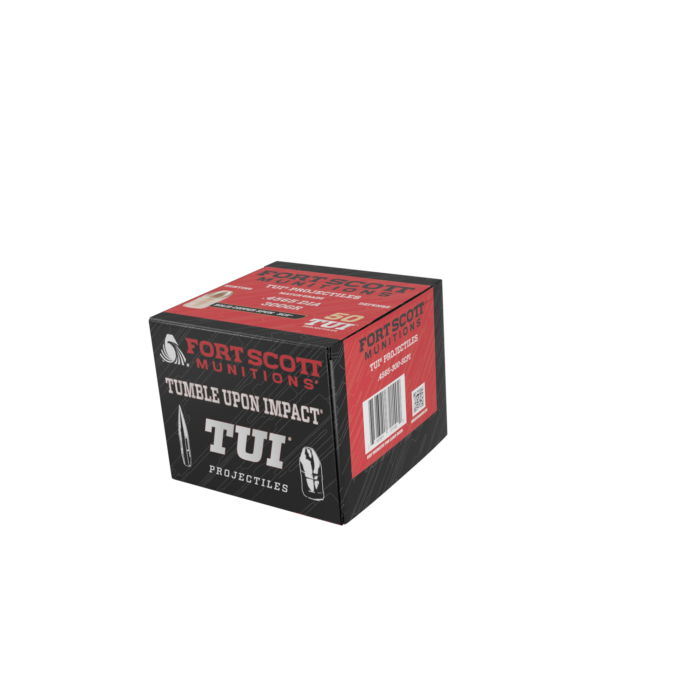 Fort Scott Munitions Smooth Cannelure Projectile Rifle Bullets, .308 Caliber, 175 gr, CNC Machined Copper