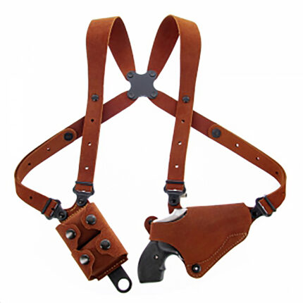Galco CL2-160 Classic Lite Shoulder System Natural Leather Shoulder S&W J Frame