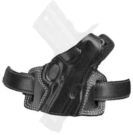 Galco Silhouette High Ride Holster for Glock 17, Leather