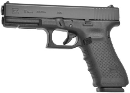 Glock 17 Gen4 Pistol, 9mm Luger, 4.49in barrel