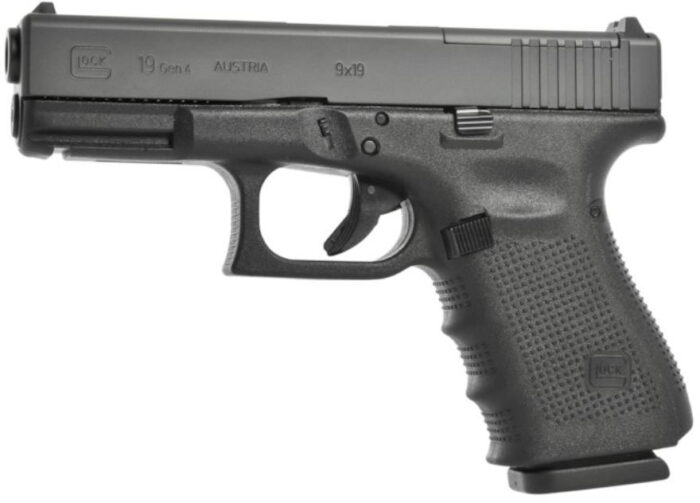 Glock 19 Gen4 MOS Pistol, 9mm Luger, 4.02in barrel