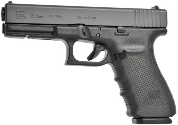 Glock 20 Pistol, 10mm Auto, 4.61in barrel