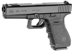Glock 20C Pistol, 10mm Auto, 4.6in barrel