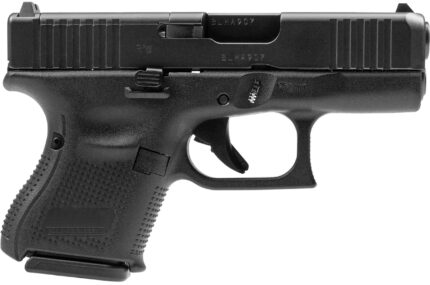 Glock 26 Gen 5 MOS Pistol, 9mm Luger, 3.43 in barrel