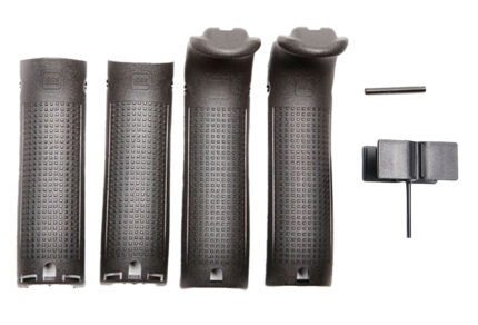 Glock 30819 Backstrap/Beavertail Set Compatible W/ Glock 20/21/40/41 Black Poly