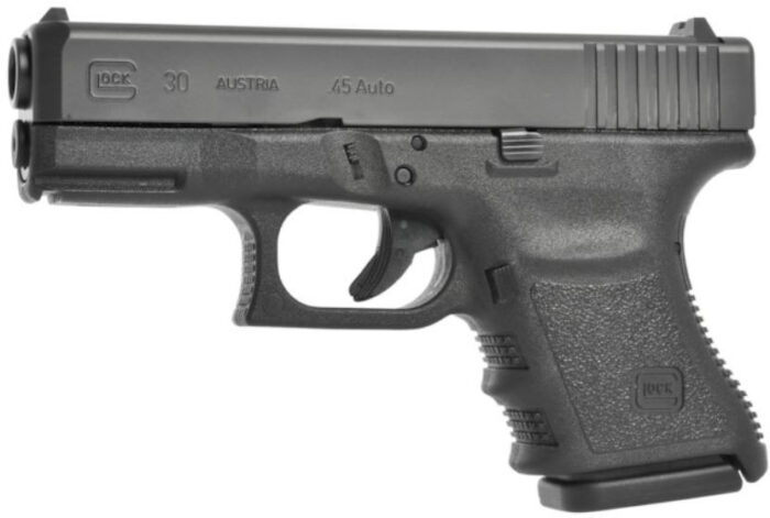 Glock 30SF Pistol, .45 ACP, 3.77in barrel