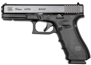 Glock 37 Gen4 Pistol, .45 GAP, 4.49in barrel