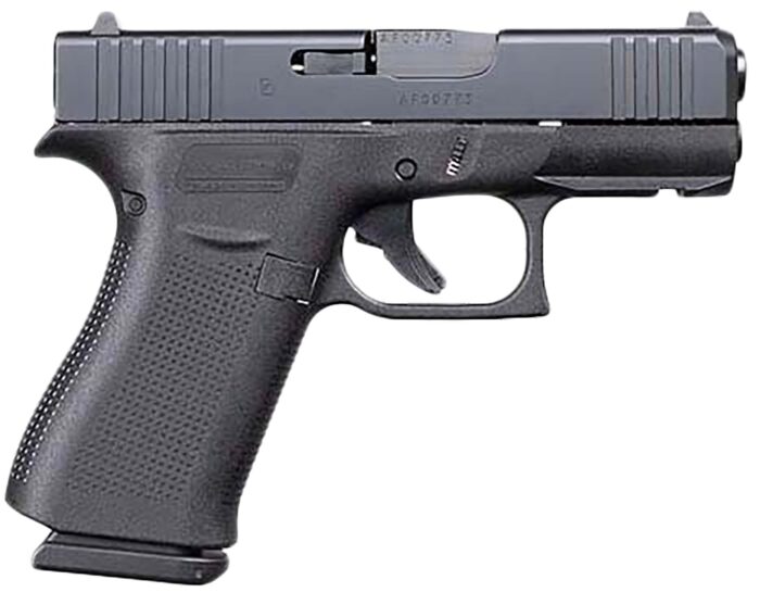 Glock 43X Pistol, 9mm Luger, 3.41 in barrel