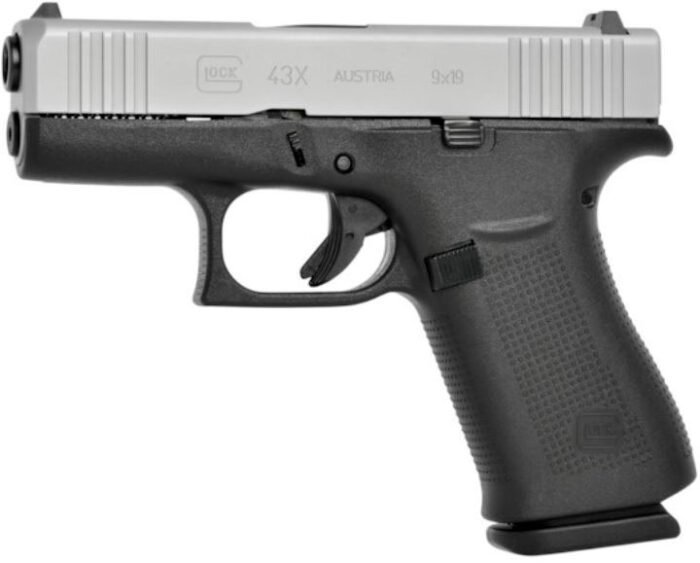Glock 43X Pistol, 9mm Luger, 3.41in barrel