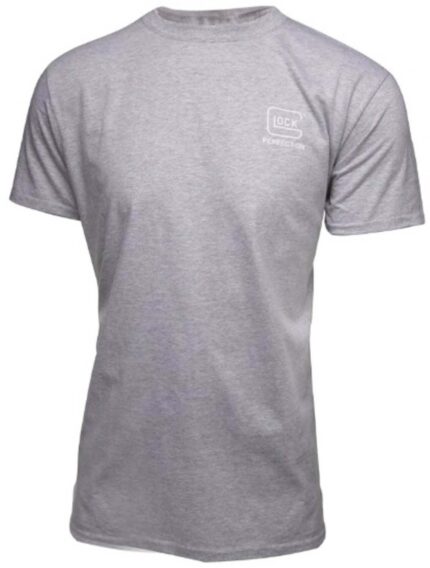 Glock AA75122 Pursuit Of Perfection Gray 3XL Short Sleeve