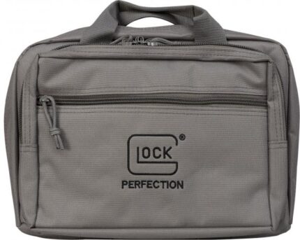 GLOCK AP60301 DOUBLE PISTOL CASE GRAY