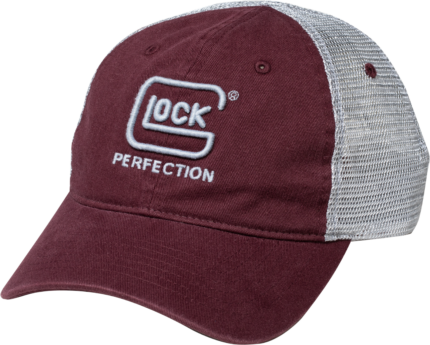 GLOCK AP95881 MAROON MESH RELAXED HAT