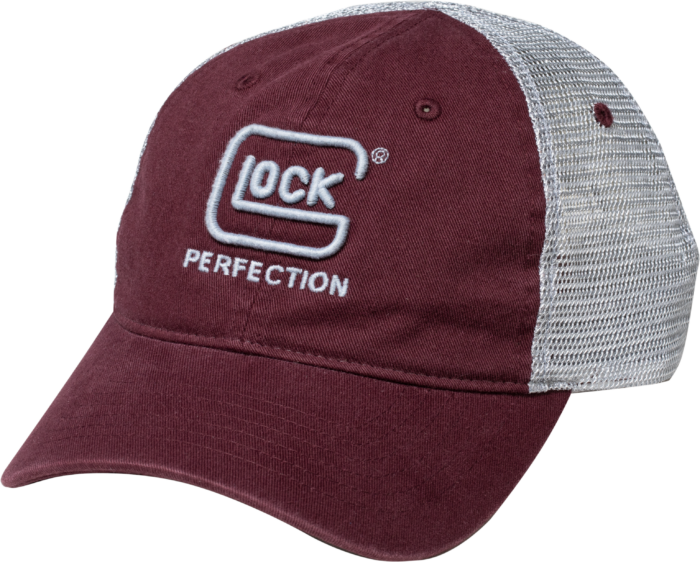 GLOCK AP95881 MAROON MESH RELAXED HAT