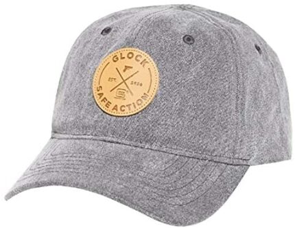 GLOCK AP95882 SAFE ACTION LEATHER PATCH HAT