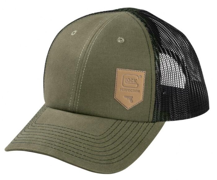 GLOCK AP95883 CHINO MESH GREEN HAT