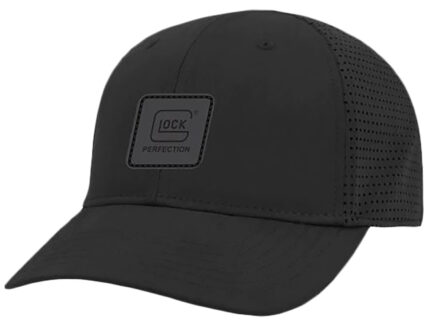 Glock AP96265 Performance Microfiber Hat Black Glock Patch