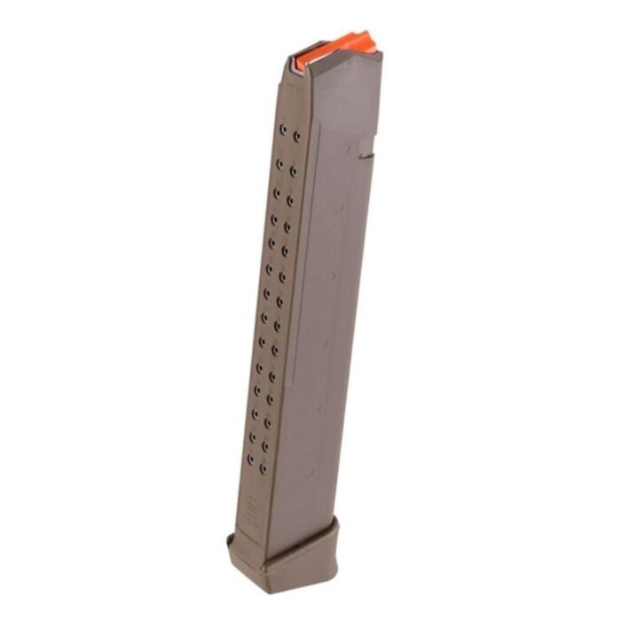 Glock Handgun Magazine for Glock 17/34 FDE 9mm Luger 33/rd BULK AFE1F02E