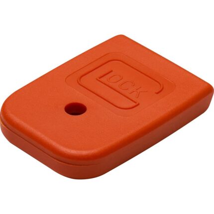 Glock OEM Magazine Floor Plate, 45ACP & 10MM, Orange, Packaged
