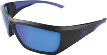 Glock Tactical Glasses Blue Line Black Blue Mirror Lens