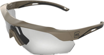 Glock Tactical Glasses Crossover Desert Tan Clear Len