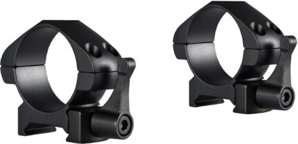 Hawke Sport Optics Precision Steel 30mm Rings Weaver 30mm w/ Lever - 2-Pieces