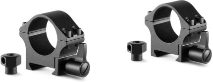 Hawke Sport Optics Professional Steel 1in Weaver Scope Rings - 2-Pieces